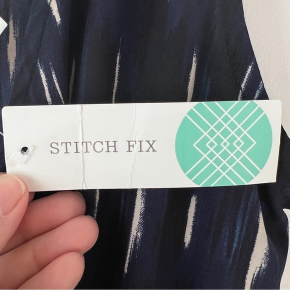 Stitchfix RD Style Zetta V-neck Romper NWT - Picture 9 of 12